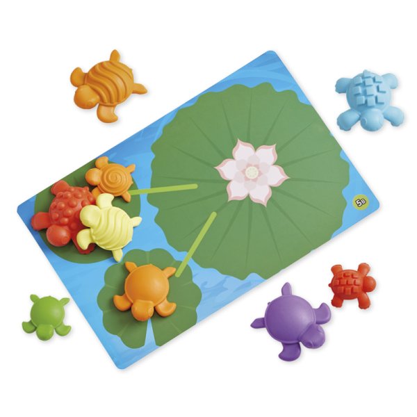 Sorting game "Sensory turtles", 46 pcs.