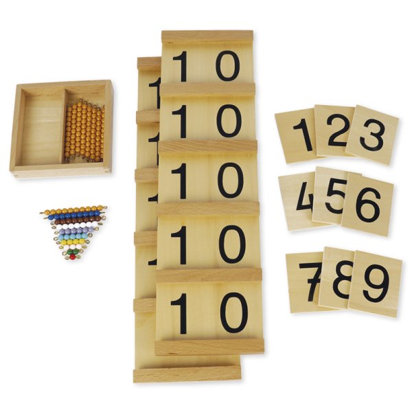 TimeTEX Seguin Boards I, 11-19 "Montessori Premium"