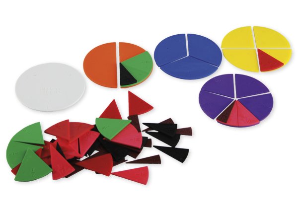 Fraction Circle, 100 mm ø, 71 pcs.