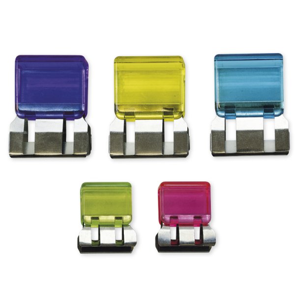 Set of Paper Filing Grips, 5 pcs., transparent