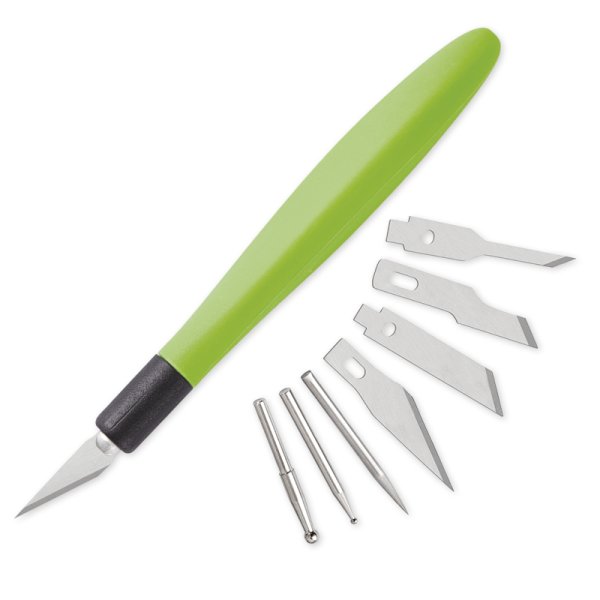 Craft Tool Set apple green 9 pcs.