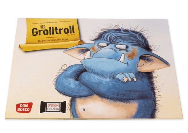 Picture story cards "Der Grolltroll", 15 pcs.