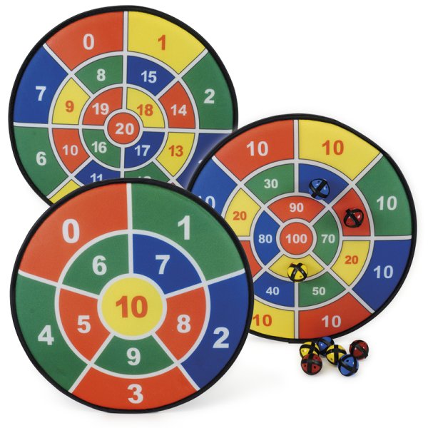 "Mobile Learning" Target Counting Game, 12 pcs.
