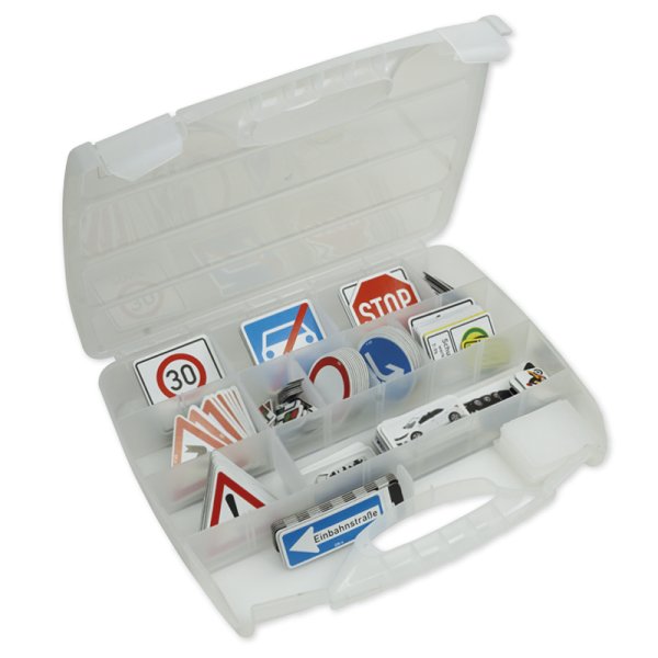 Complete Traffic Set, magnetic, 124 pcs.