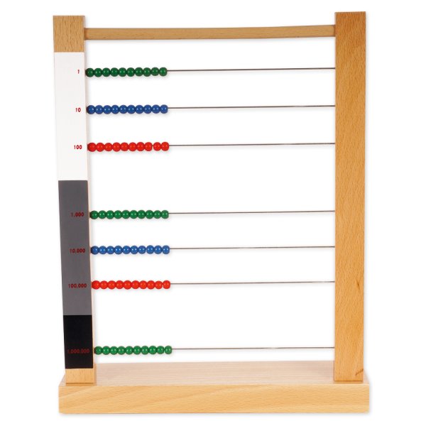 TimeTEX Large Bead Frame "Montessori Premium"