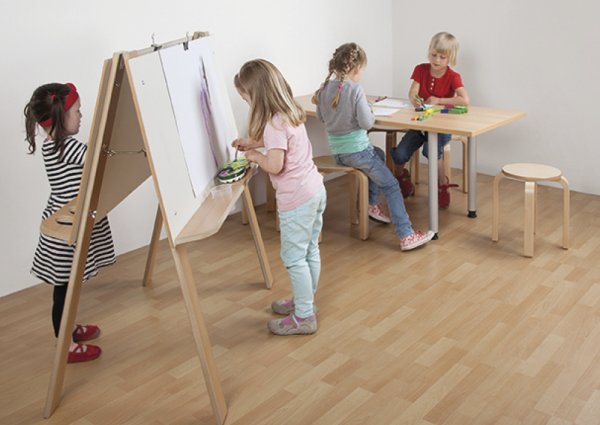 Staffelei für 2 Kinder