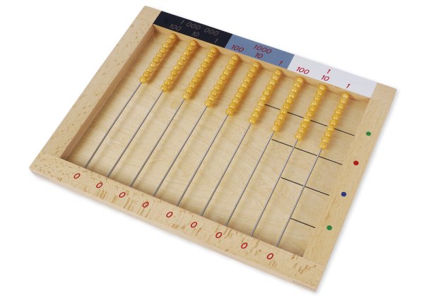 TimeTEX Flat Bead Frame "Montessori Premium"