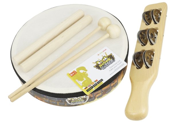 Percussion Set, 6 pcs., with app licensce
