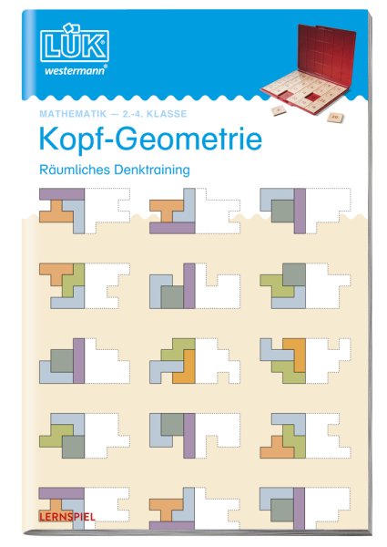LÜK Mathematics 2.-4. Class "Mental Geometry Thinking in Spatial Dimensions"