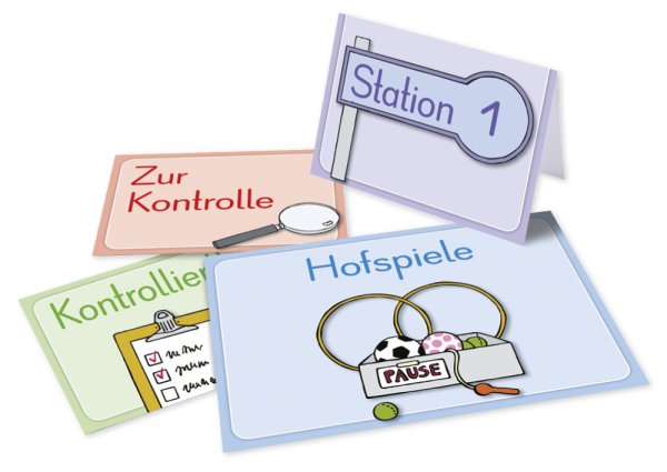 Picture Cards/Signs "My Classroom is Perfectly Organised", 160 pcs.