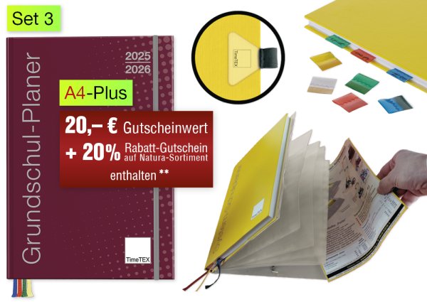 Primary School Planner Set 2025/2026 A4-Plus