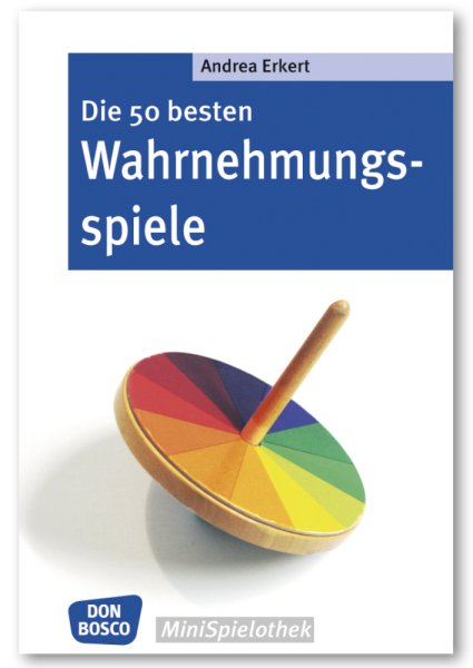Book "Die 50 besten Wahrnehmungsspiele", 72 pages