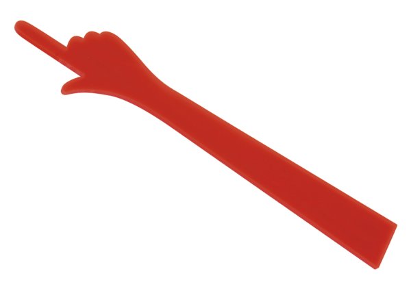 Orange "Hand" Pointer for OHP presentations