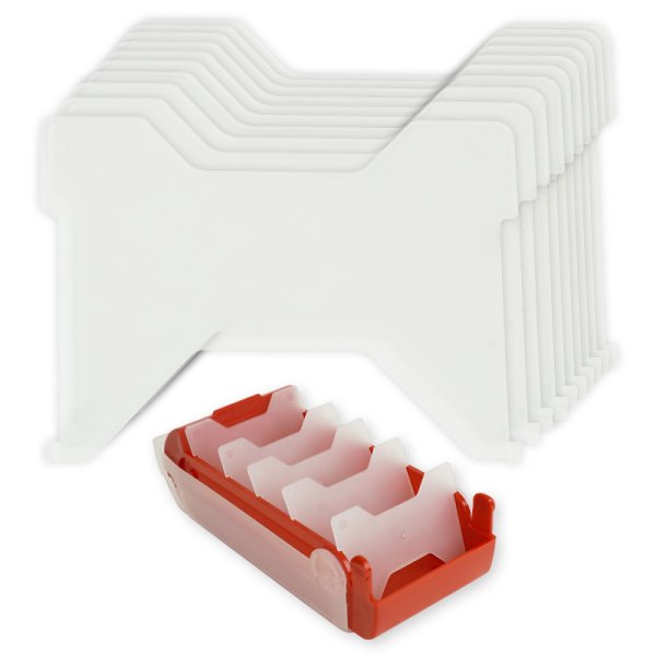 Dividers for Plastic Filing Box, A8, 10 pcs.