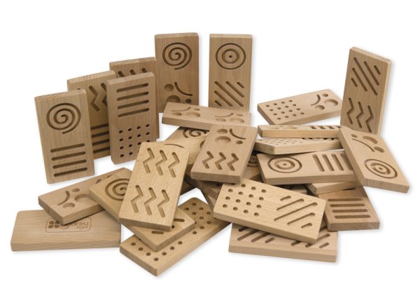 Tast-Domino "Muster", 29-tlg.