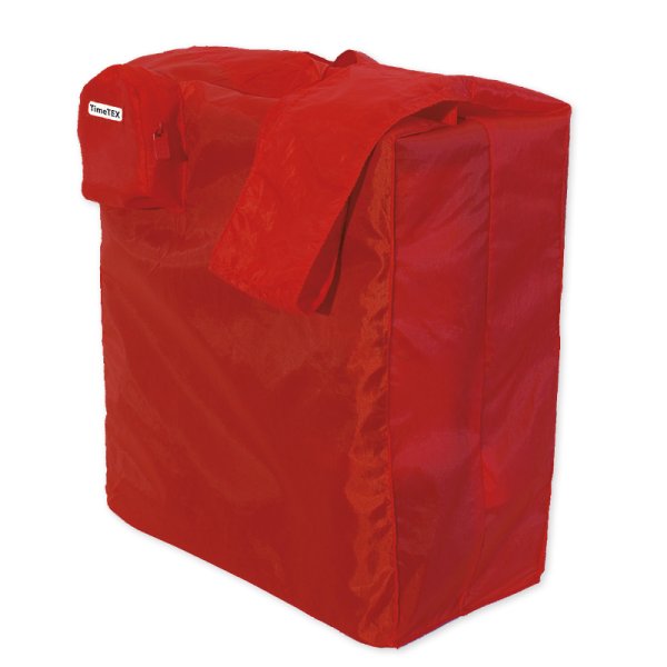 Folding Nylon Carry Case, red