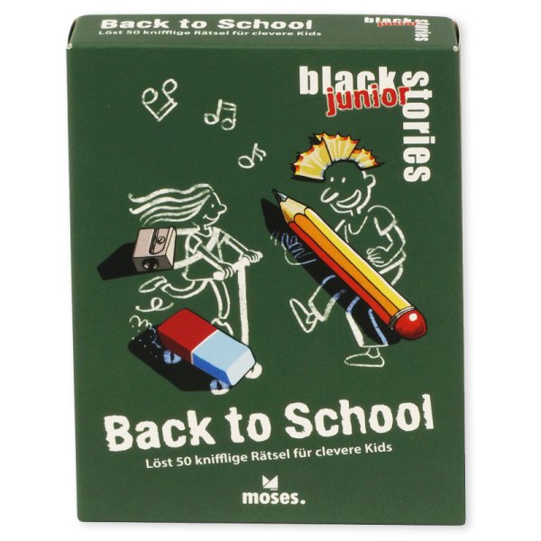 Card game "Back to School" - 50 tricky puzzles for clever kids