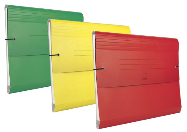 Multi-Compartment A4-Plus cardboard folder, 3 pcs.