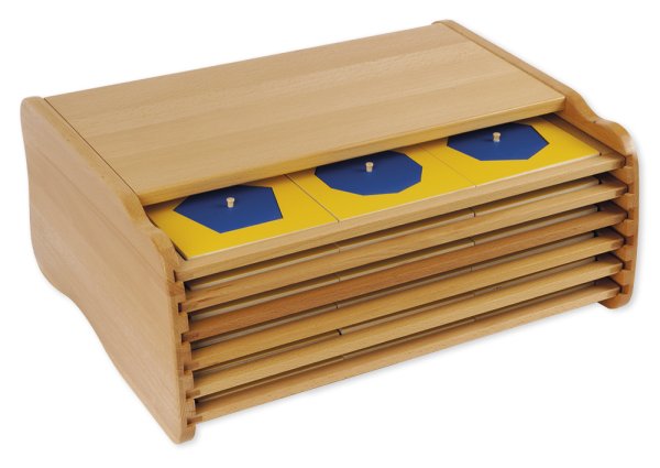 TimeTEX Geometric Cabinet "Montessori Premium"