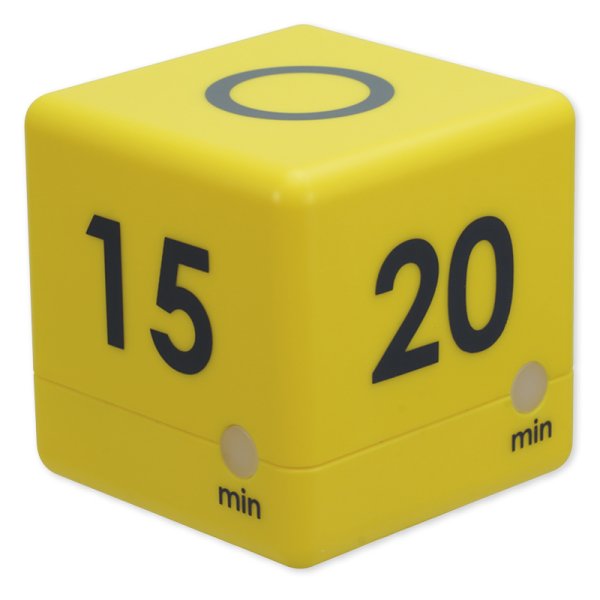 Timer Dice with 4 Fixed Times (10, 15, 20 & 30 minutes)