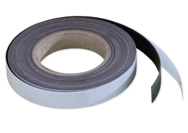 Magnet Strips self-adhesive, 20 mm, 10 m