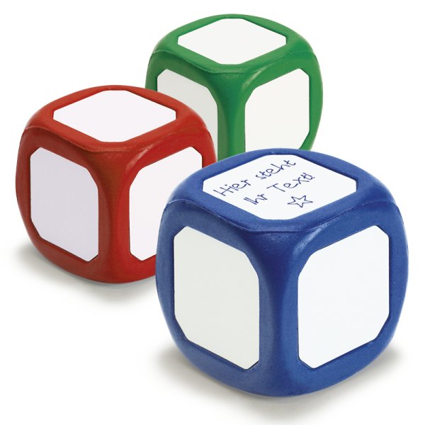 Blank Cube with white surfaces, 5.5 cm