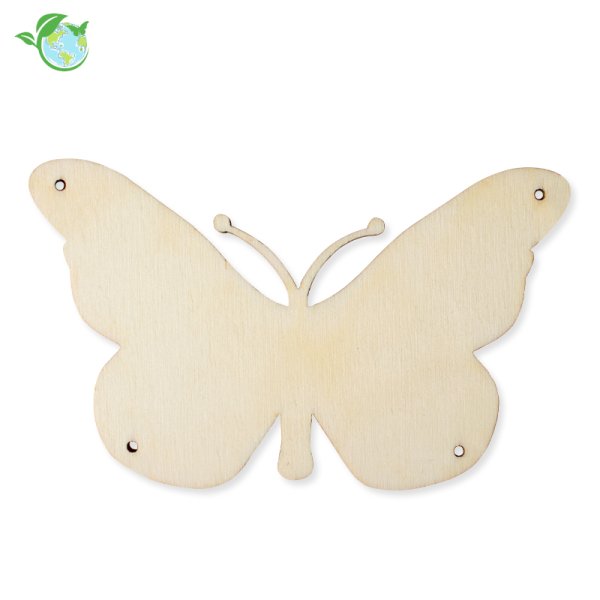 Butterfly made from wood, 10x6 cm