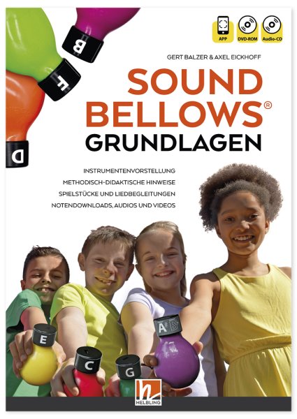 Buch "Soundbellows Grundlagen", mit APP Audio-CD und DVD, 76 Seiten