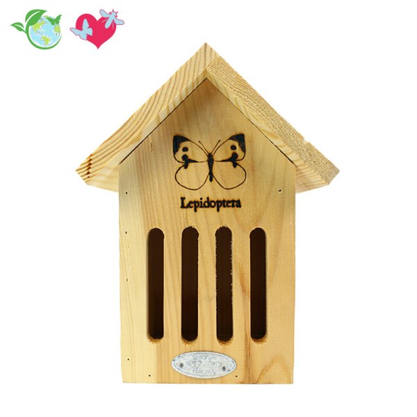 Butterfly Hotel, made of wood