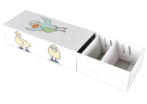 Filing Box for A8, loose + individual, blank