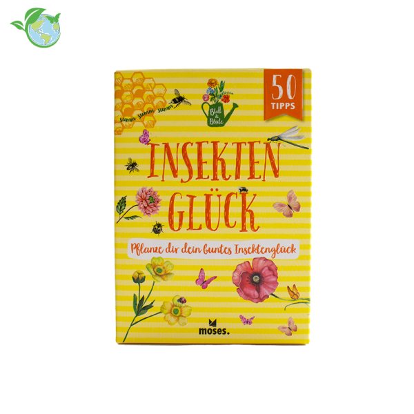 Card set "Happy insects - plant your own colourful insect paradise", 50 pcs.
