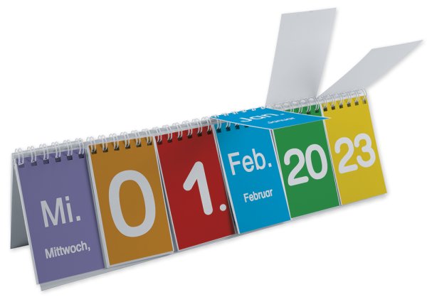 Cardboard Flap Flipchart, Calendar