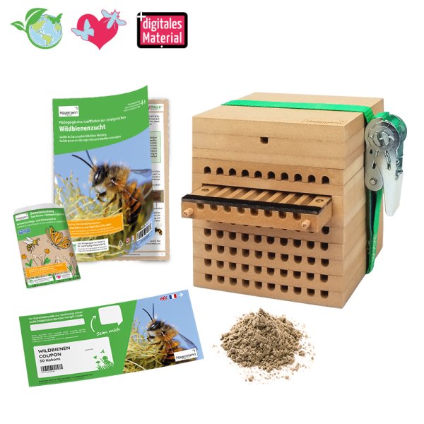 Breeding Kit "Wild Bees", with Voucher, 5 pcs.