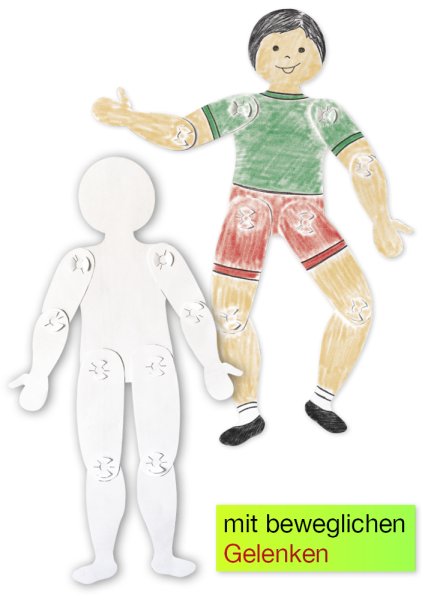 Human Silhouettes for modelling, 24 pcs.