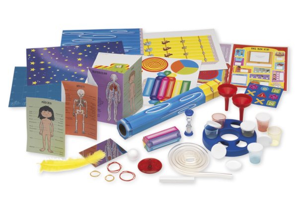 Set "My first experiment box: body & senses", 35 pieces
