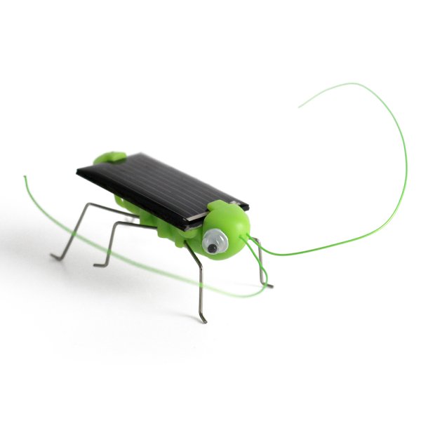 Solar Grasshopper, approx. 5 x 2 cm