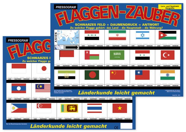 TimeTEX Magic Board "Flag Magic" Asia