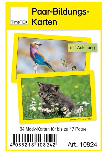 TimeTEX Pairing Cards, 35 pcs. in a case