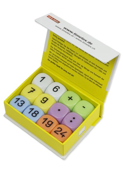 Dice Set "Mathematics", 12 pcs., 20 mm in box