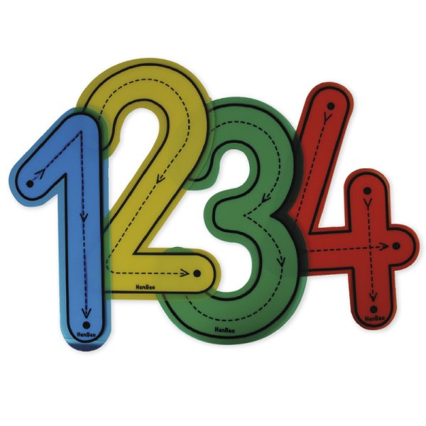Numbers for Tracing, 21 pcs.
