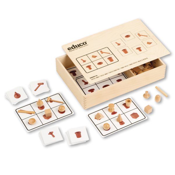 Bingo game "Tactile Bingo", 61 pieces