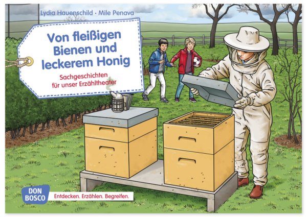 Bildergeschichten-Karten "Von fleißigen Bienen und leckerem Honig", 12-tlg.
