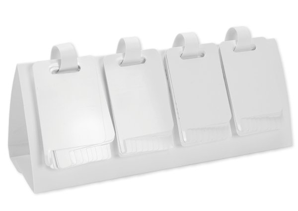Flap Flipchart, blank, made of plastic