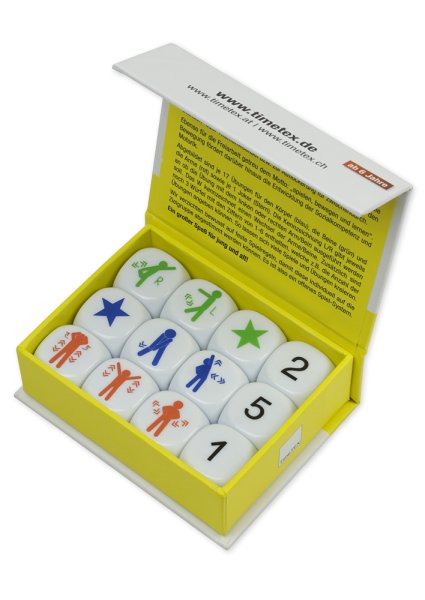 Dice Set "Movement", 12 pcs. 20 mm in box