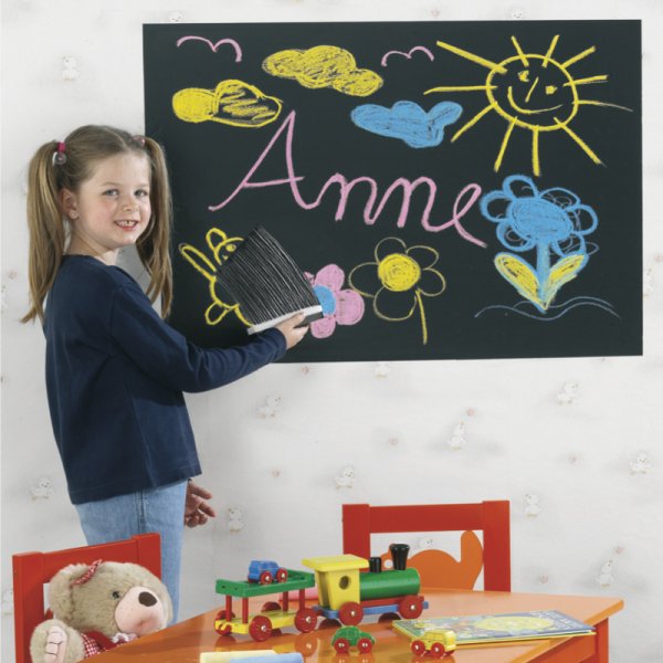 Self-Adhesive Board Film, black, 150 x 58 cm
