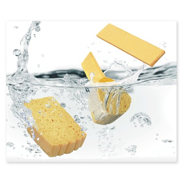 TimeTEX Table Sponge made of cellulose, approx. 135x90x37 mm