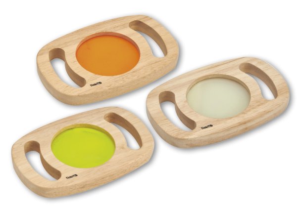 Luminescent slides, 3 pieces