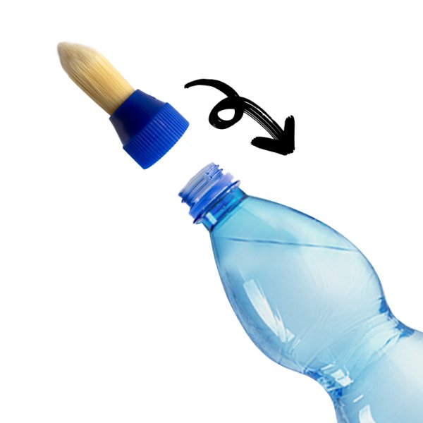 Magic painting brush, 78 mm long