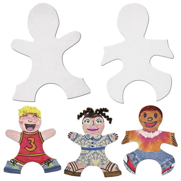 Children's Figure Puzzle Pieces for custom design, 24 pcs.