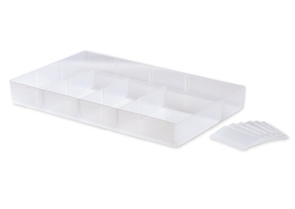 Insert for Plastic Box Stackable, transparent, A4/A4 XL